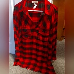 Womans flannel dress